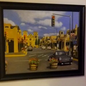 PAINTING- DOWNTOWN SANTA FE N.M.
